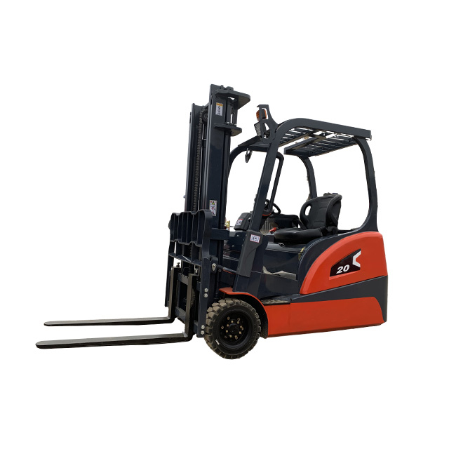 Three-pivot electric forklift with high loading and unloading capacity