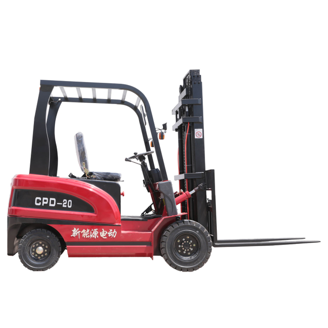Shipping Yard 1000kg Reach Stacker Electric Forklift